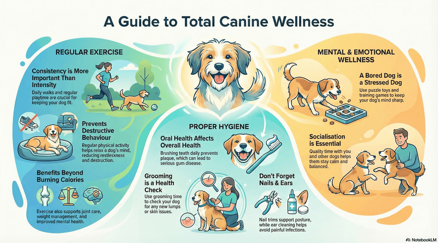 Infographic: Guide to total canine wellness