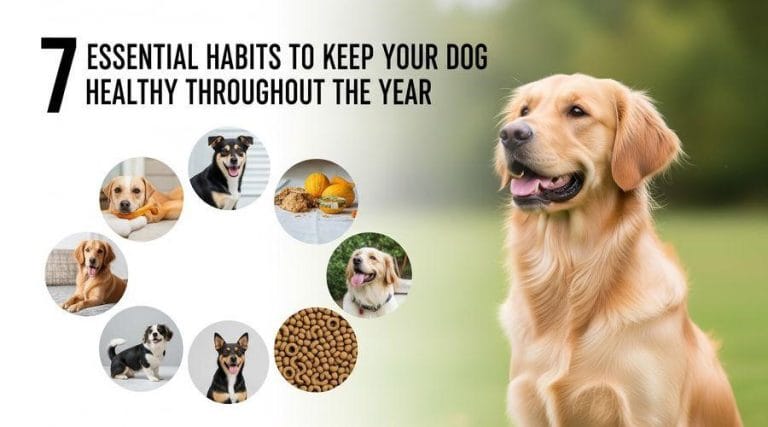 Essential Habits to Keep Your Dog Healthy Throughout the Year
