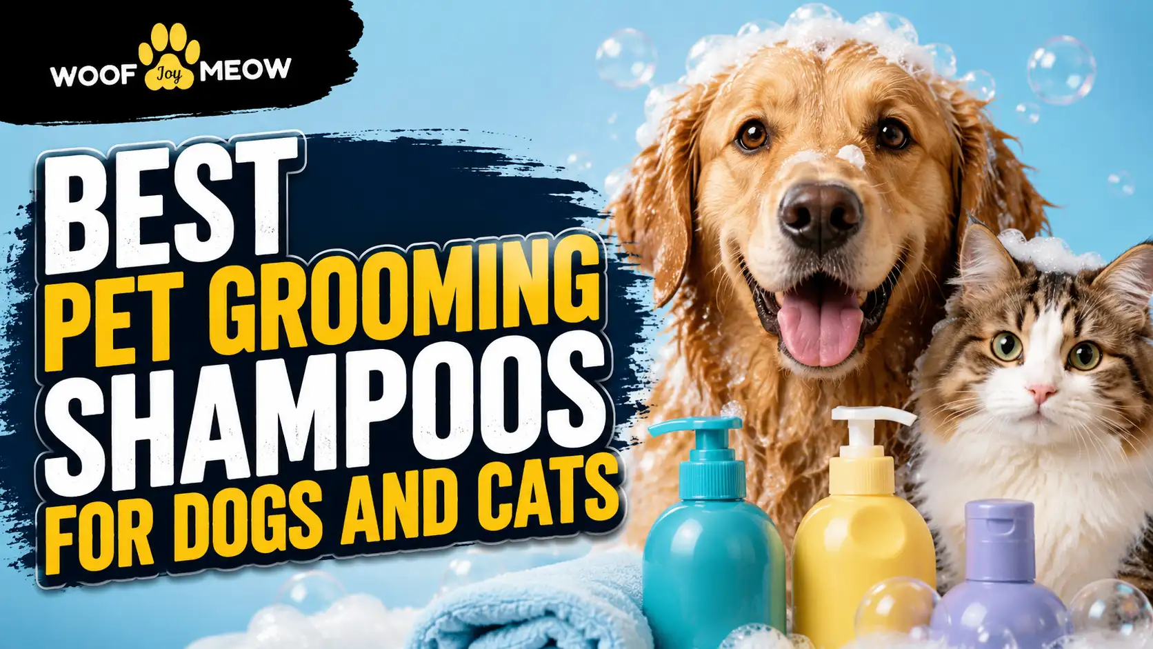 Best Pet Grooming Shampoos for Dogs and Cats – Every Pet Owner Needs to Know