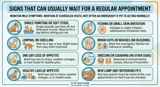 How to Tell the Difference Between a Pet Emergency and a Problem That Can Wait